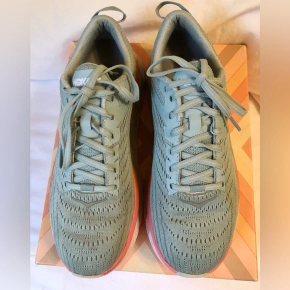 HOKA ONE ONE Arahi 4 Women's Running Sneaker Blue Haze/Lunar 8.5 Pre-Owned - Picture 3 of 11